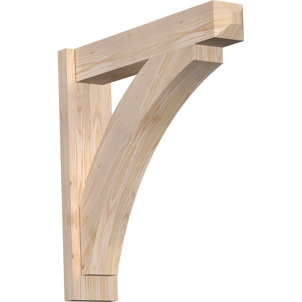 Ekena Millwork Thorton Smooth Craftsman Outlooker, Douglas Fir, 5 1/2"W x 26"D x 26"H OUT06X26X26THR04SDF - main